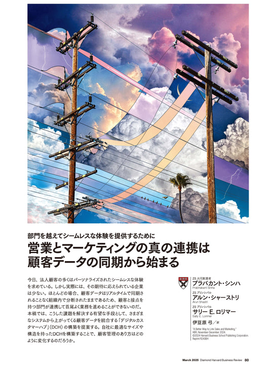 営業とマーケティングの真の連携は顧客データの同期から始まる