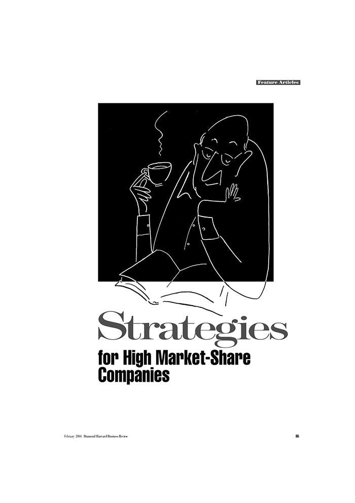 【未訳論文:1975年11月発表】市場シェアのマネジメント