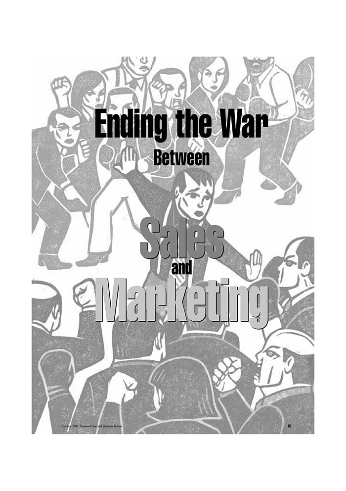 営業とマーケティングの壁を壊す