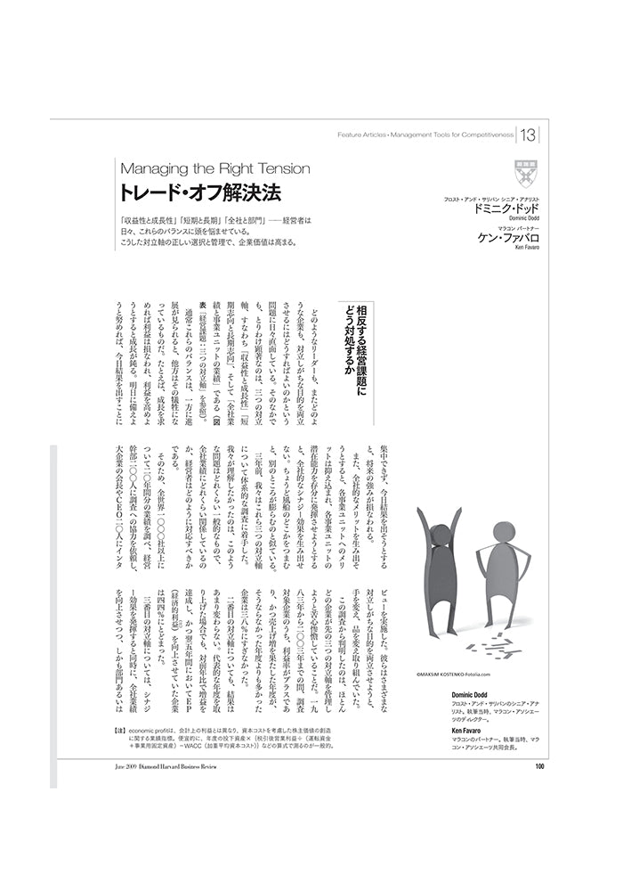 トレード・オフ解決法