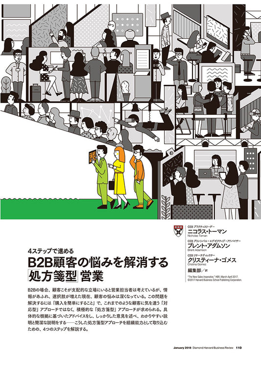 B2B顧客の悩みを解消する「処方箋型」 営業