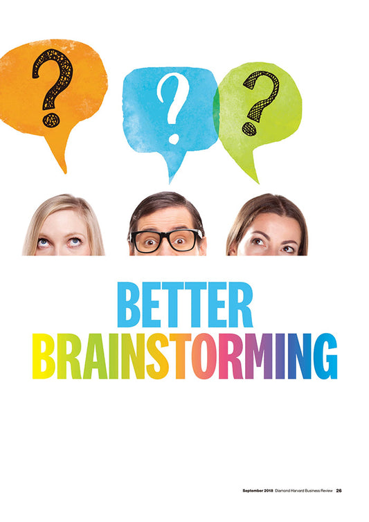 ブレインストーミングではあえて「問い」を追求せよ