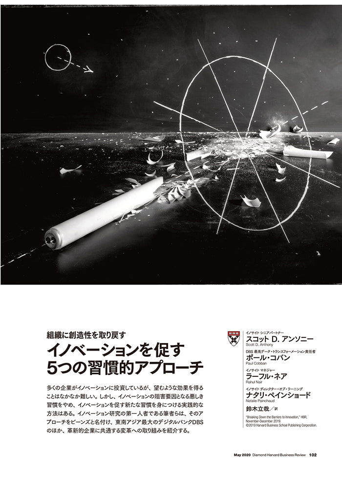イノベーションを促す5つの習慣的アプローチ