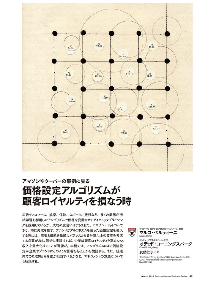 価格設定アルゴリズムが顧客ロイヤルティを損なう時