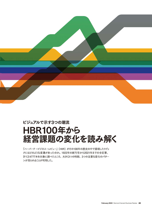 HBR100年から経営課題の変化を読み解く